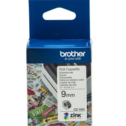 Brother CZ-1001 Label Roll Cassette - 9mm x 5m Brother CZ-1001 Label Roll Cassette - 9mm x 5m