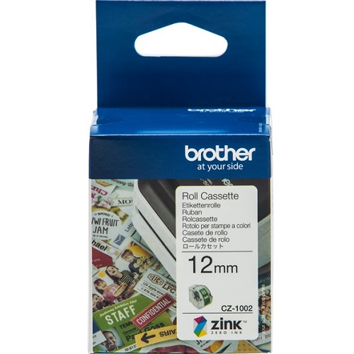 Brother CZ-1002 Label Roll - 12mm x 5m