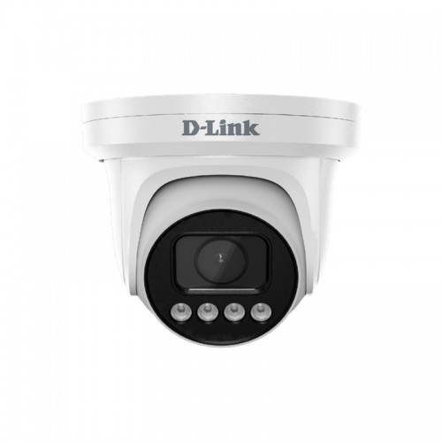 D-Link Vigilance 8MP Day & Night Outdoor Turret PoE Network Camera with Varifocal Motorised Lens