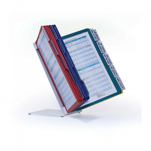 Durable Vario Table A4 Display System - 20 Assorted Panels Durable Vario Table A4 Display System - 20 Assorted Panels
