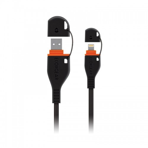 EcoXgear EcoXCable Lightning Waterproof Rugged Charging Cable