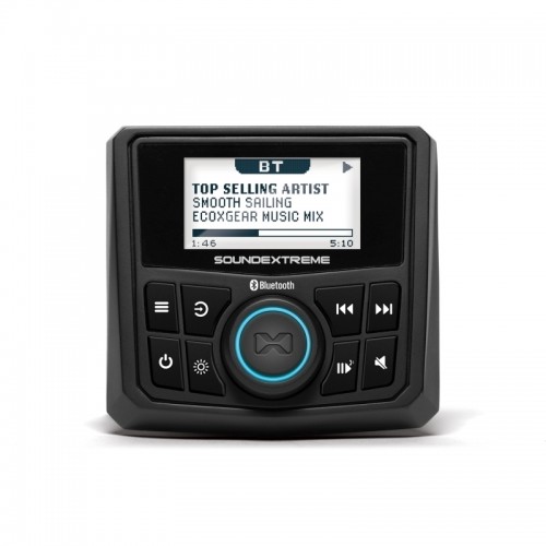 EcoXgear Marine AM/FM/Bluetooth Digital Media Player Gauge Radio
