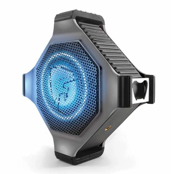 EcoXgear EcoEdge+ 20-Watt RGB Waterproof Speaker - Grey