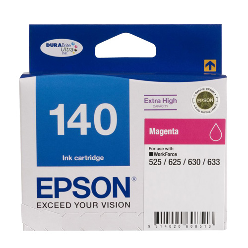 Epson 140 Magenta Extra High Yield Genuine Ink Cartridge (C13T140392)
