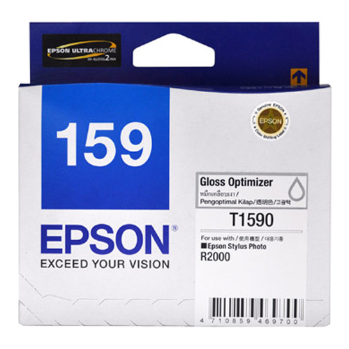 Epson 159 Gloss Optimiser Genuine Ink Cartridge (C13T159090)