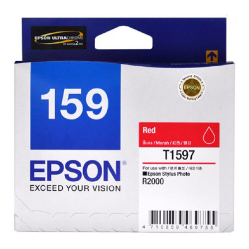 Epson 159 Red Genuine Ink Cartridge (C13T159790)