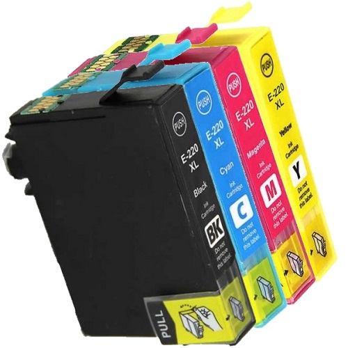 5 Pack Epson Compatible 220XL Ink Cartridges (C13T294192-492)