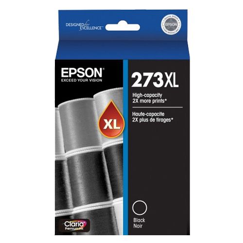 Epson 273XL Black High Yield Genuine Ink Cartridge (C13T274192)