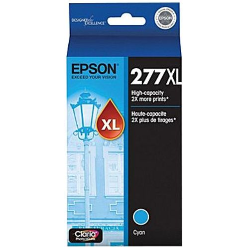 Epson 277XL Cyan High Yield Genuine Ink Cartridge (C13T278292)