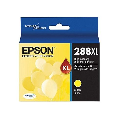 Epson 288XL Yellow High Yield Genuine Ink Cartridge