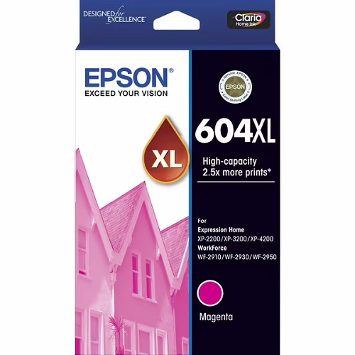 Epson 604XL Magenta High Yield Genuine Ink Cartridge