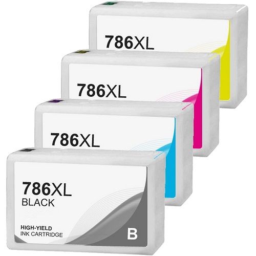 5 Pack Epson Compatible 786XL Ink Cartridges (C13T787192-492)