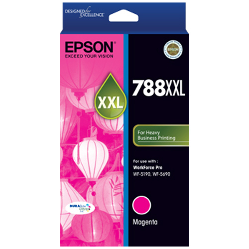 Epson 788XXL Magenta Extra High Yield Genuine Ink Cartridge (C13T788392)