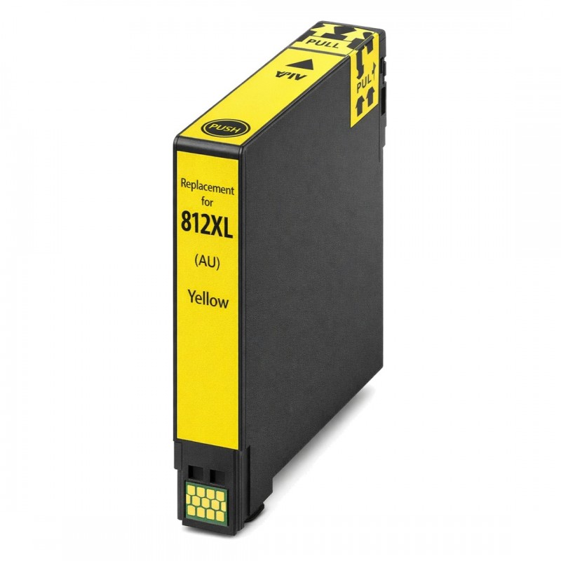Compatible Epson 812XL Yellow High Yield Ink Cartridge Compatible Epson 812XL Yellow High Yield Ink Cartridge