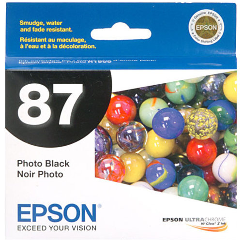 Epson 87 Photo Black Genuine Ink Cartridge (T0871)