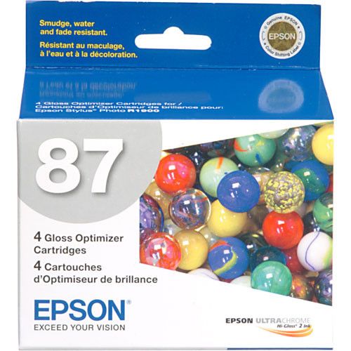 Epson 87 Gloss Optimiser Genuine Ink Cartridge (T0870)