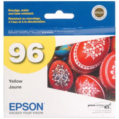 Epson 96 Yellow Genuine Ink Cartridge (T0964)