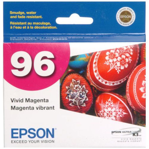 Epson 96 Vivid Magenta Genuine Ink Cartridge (T0963)
