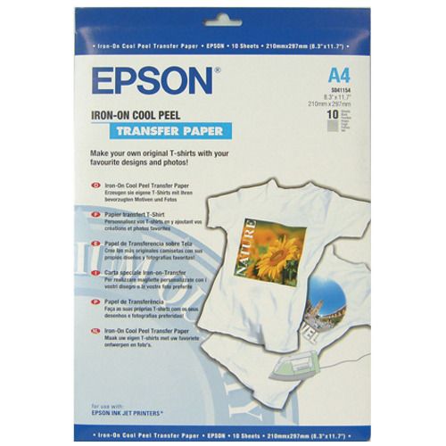 Epson S041154 A4 Iron-on Transfer Photo Paper