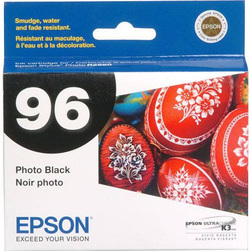 Epson 96 Photo Black Genuine Ink Cartridge (T0961)