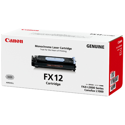 Canon FX12 Black Genuine Toner Cartridge