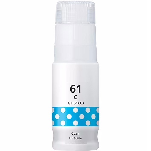 Canon Compatible GI-61C Cyan Ink Bottle
