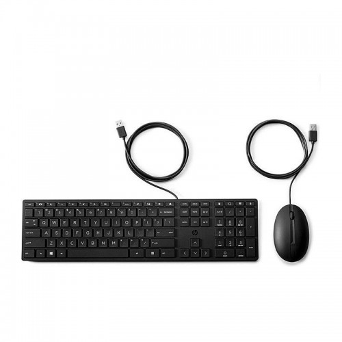 HP 320MK Desktop Wired Keyboard & Mouse Combo