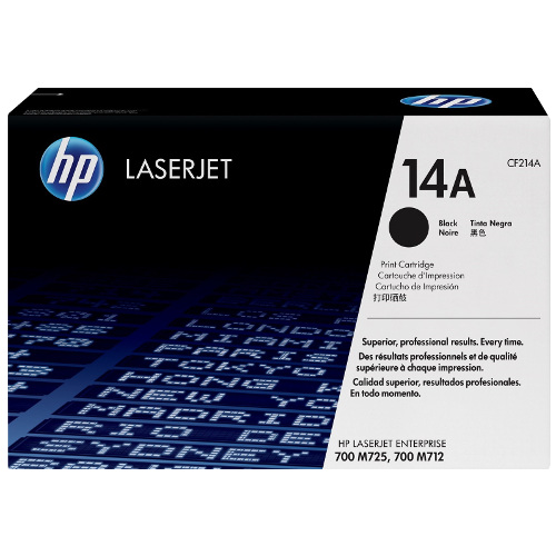 HP 14A Black Genuine Toner Cartridge (CF214A)