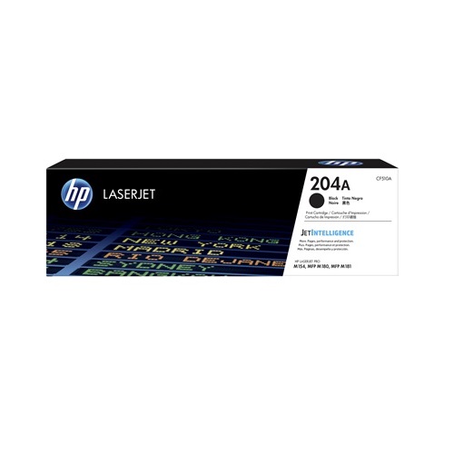 HP 204A Black Genuine Toner Cartridge (CF510A)