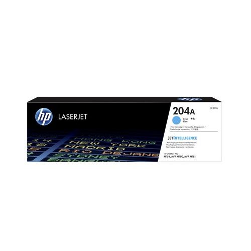 HP 204A Cyan Genuine Toner Cartridge (CF511A)