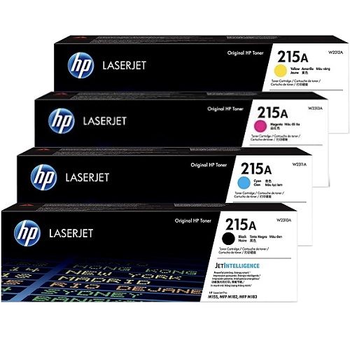 8 Pack HP 215A Genuine Toner Cartridges (W2310A-12A)