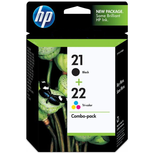 HP 21/22 (C9351AA-C9352AA) 2 Pack Bundle (Genuine)