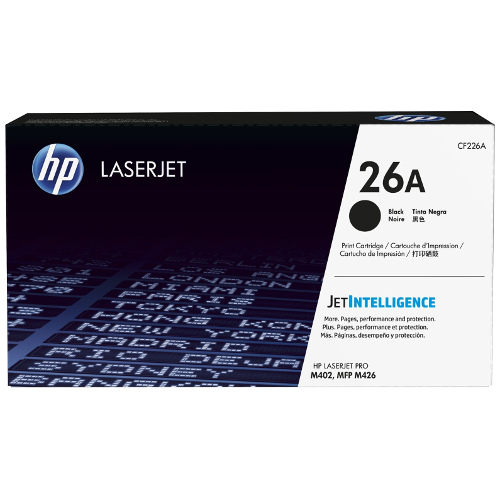 HP 26A Black Genuine Toner Cartridge (CF226A)