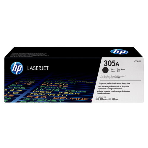 HP 305A Black Genuine Toner Cartridge (CE410A)