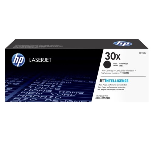 HP 30X Black Genuine Toner Cartridge (CF230X)