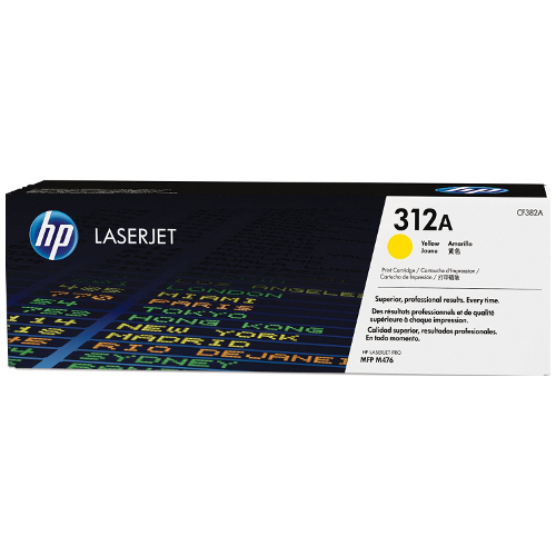 HP 312A Yellow Genuine Toner Cartridge (CF382A)
