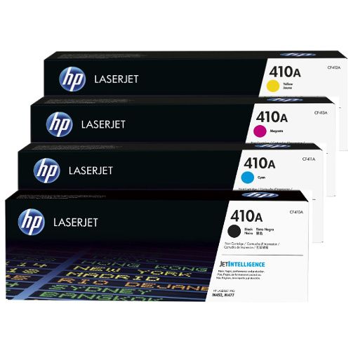 8 Pack HP 410A Genuine Toner Cartridge Bundle