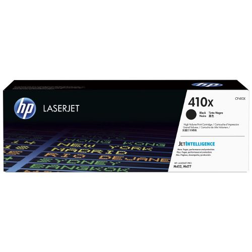 HP 410X Black High Yield Genuine Toner Cartridge (CF410X)