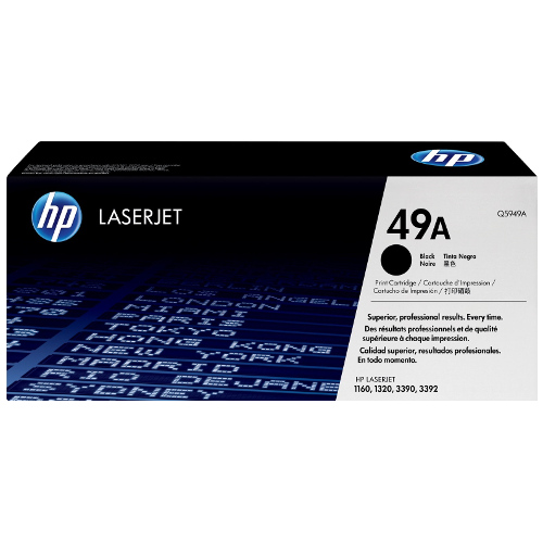 HP 49A Black Genuine Toner Cartridge (Q5949A)