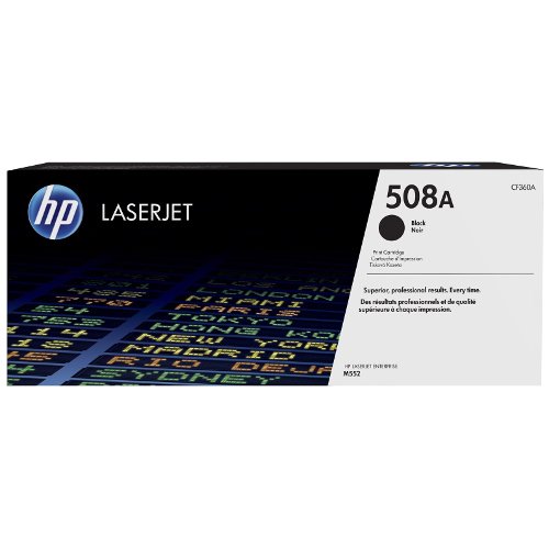 HP 508A Black Genuine Toner Cartridge (CF360A)