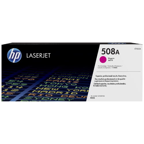 HP 508A Magenta Genuine Toner Cartridge (CF363A)