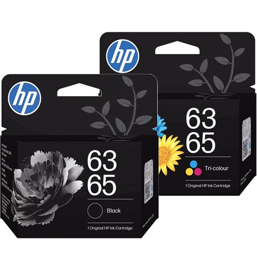 2 Pack HP 63/65 Genuine Ink Cartridges (B7RT3AA-B7RT2AA) 2 Pack HP 63/65 Genuine Ink Cartridges (B7RT3AA-B7RT2AA)