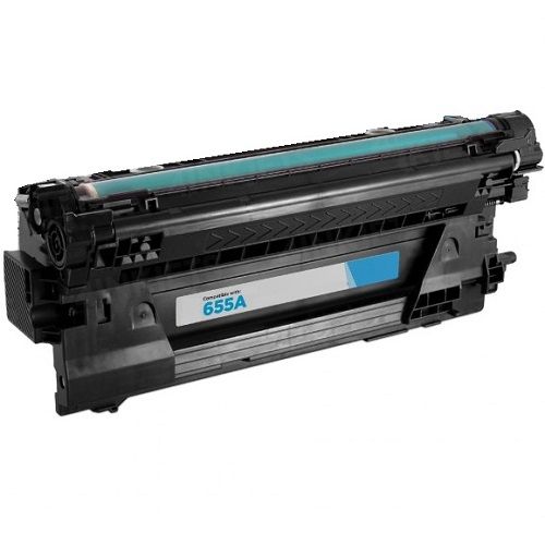 HP Compatible 655A Cyan Toner Cartridge (CF451A)