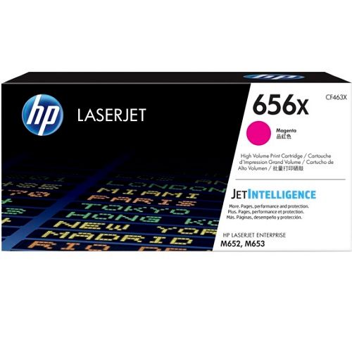 HP 656X Magenta High Yield Genuine Toner Cartridge (CF463X)