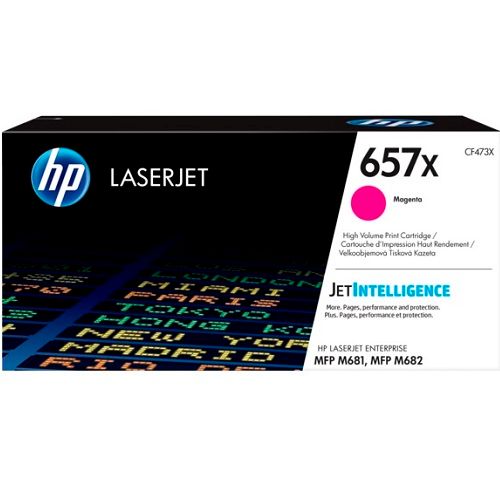 HP 657X Magenta High Yield Genuine Toner Cartridge (CF473X)