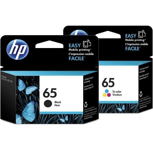 4 Pack HP 65 Genuine Ink Cartridges (N9K01AA-02AA)