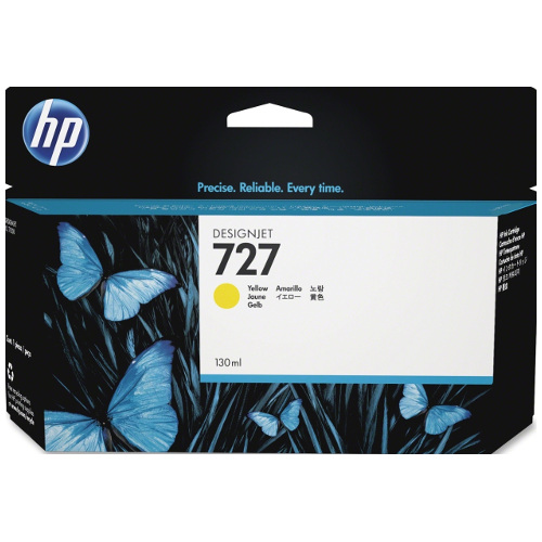 HP 727 Yellow High Yield Genuine Ink Cartridge (B3P21A)