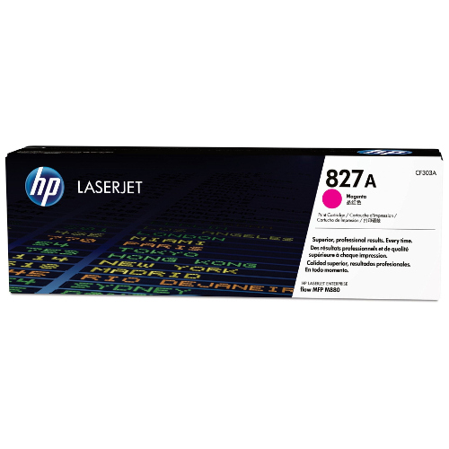 HP 827A Magenta Genuine Toner Cartridge (CF303A)