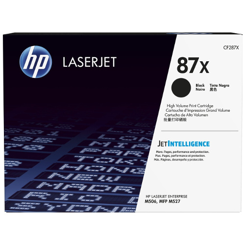 HP 87X Black High Yield Genuine Toner Cartridge (CF287X)