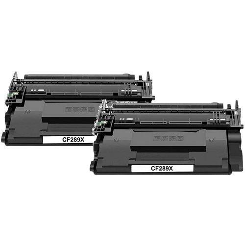 2 Pack HP Compatible 89X Toner Cartridges (CF289X)